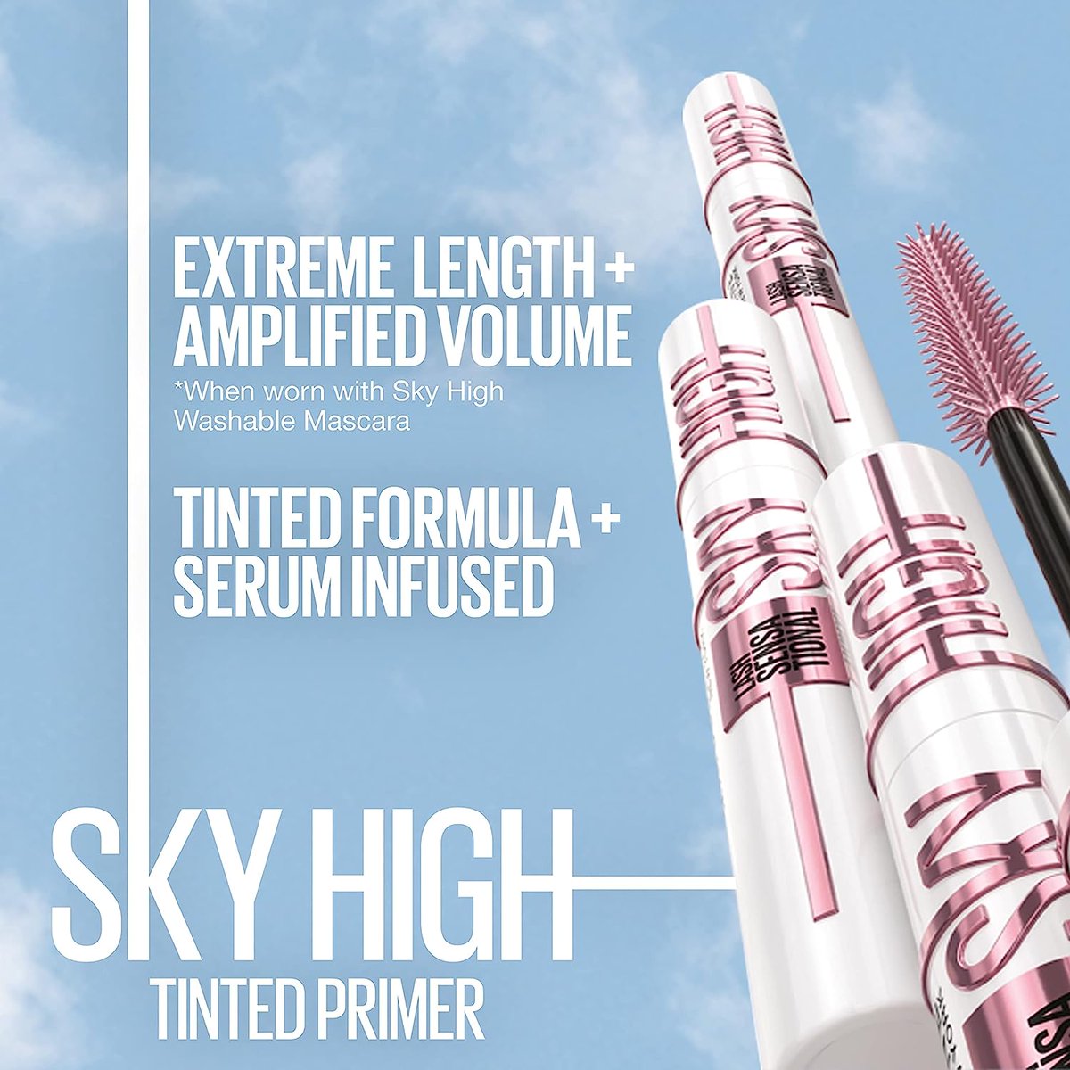 MdSorifuldms12's tweet photo. Maybelline Lash Sensational Sky High Serum Infused Lash Primer for Mascara, Lengthening, Thickening, Tinted and Washable Formula, Soft Black
More Info: https://t.co/GMDKnqY6rx
#maybelline #lashsensational #lashprimer #seruminfused #lengthening #thickening #tintedlashes https://t.co/mO9gtE4uLr