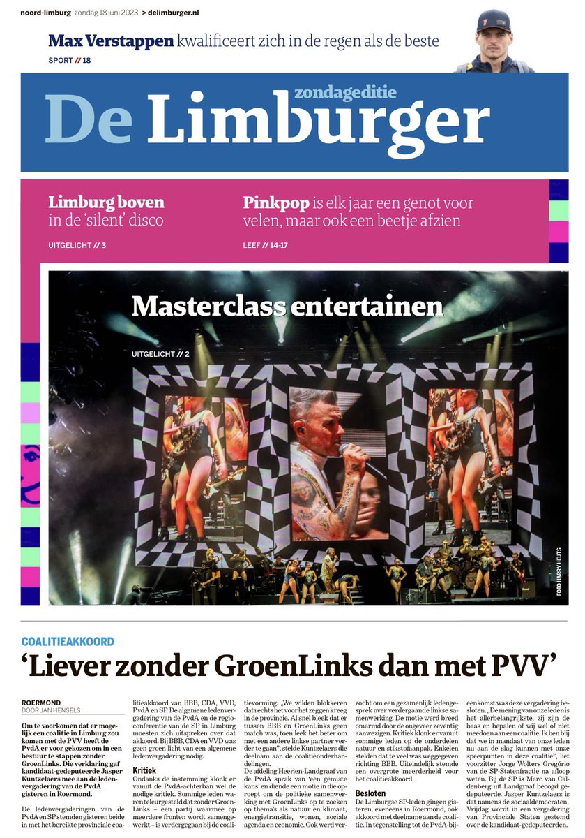 De haat voor de #PVV is bij de #PvdA groter dan de liefde voor #GroenLinks. PvdA gaat in Limburgs bestuur zónder GL alleen om PVV buiten de deur te houden. Terwijl we de 2e partij van Limburg zijn geworden. Weg democratie. En #BBB Limburg laat zich voor dit karretje spannen….
