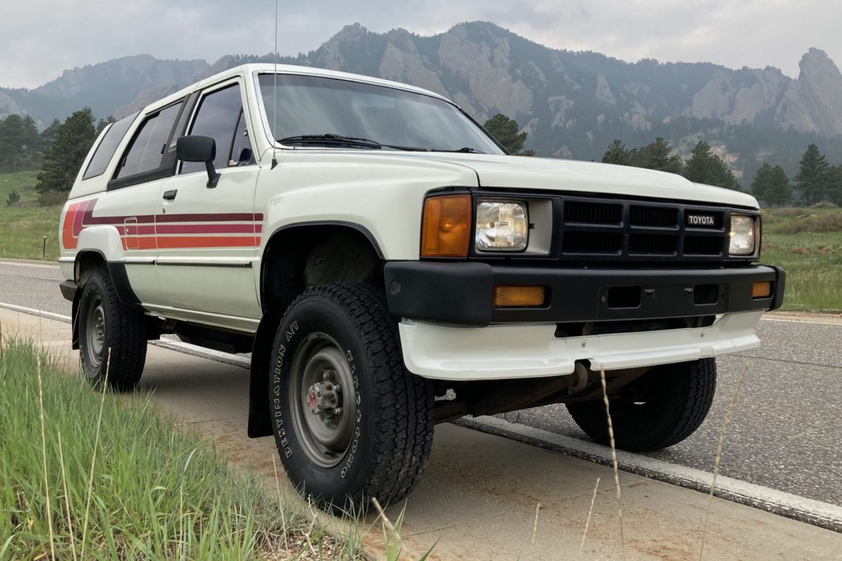 Now live at BaT Auctions: 1986 Toyota 4Runner 4×4. bringatrailer.com/listing/1986-t…