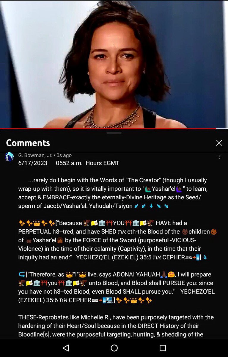 gbjay's tweet image. 🗿youtu.be/LMJY7zJGb4Y #MichelleRodriguez , is an #Architect of #Anarchy , who #craves #attention that continues to #escape #her, so she runs her #Mouth about things she is too #ignorant to #comprehend @TaureanReign🤷🏿‍♂️😏.  ---GBJ  #KTC #APTTMH #MHOE #YAH ↩️