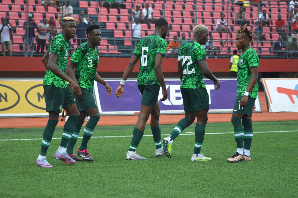 FT SLE 2-3 NGA. We’re through to AFCON 2023! #SoarSuperEagles #AFCON2023Q