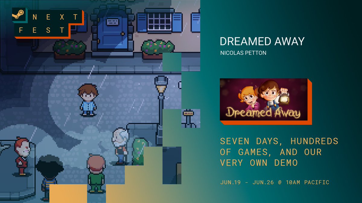 So excited for #SteamNextFest tomorrow!🔥🔥

👉 Play our demo and give us feedback!
👉 Come say👋on Discord!

Steam & discord links below :)

#indiegame #indiedev #pixelart #rpg #madewithgodot #godotengine