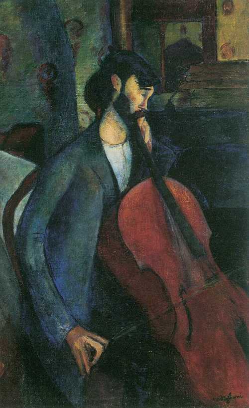 Modigliani 🖌️
Çellist (1909) 🎨