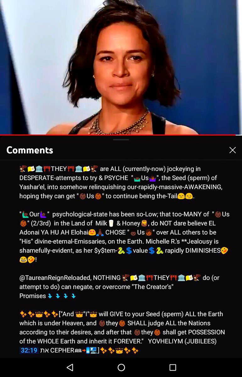 gbjay's tweet image. 🗿youtu.be/LMJY7zJGb4Y #MichelleRodriguez , is an #Architect of #Anarchy , who #craves #attention that continues to #escape #her, so she runs her #Mouth about things she is too #ignorant to #comprehend @TaureanReign🤷🏿‍♂️😏.  ---GBJ  #KTC #APTTMH #MHOE #YAH ↩️