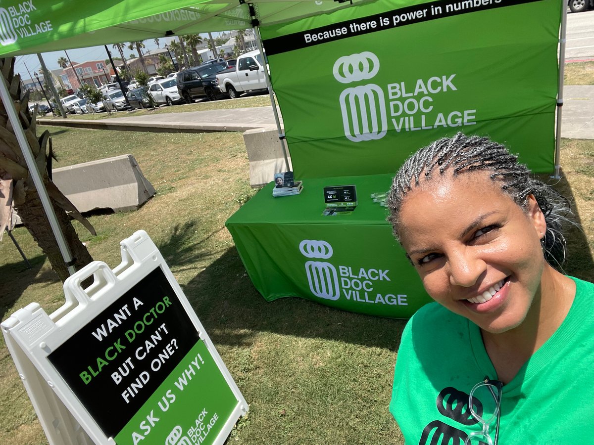 Ready for Day 2 of informing folks that the reason they’re having a hard time finding a Black doctor it’s because the system is pushing us out for “lack of professionalism” as if we don’t belong. #BlackDocsBelong
#GalvestonJuneteenthFestival