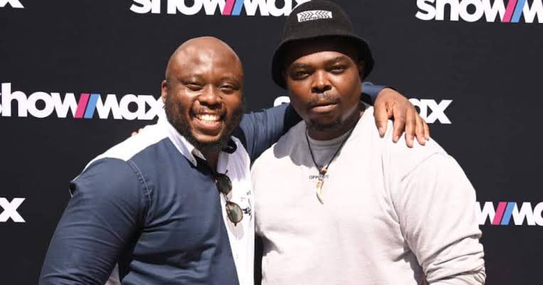 Jabu_Macdonald's tweet photo. #ShakaiLembeMzansi The Majola brothers  reunited 😭😂😂😂😂😂 https://t.co/6jjkoslZbQ