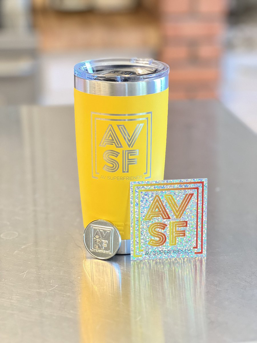 Ryan_A_Gray's tweet photo. It was really great to get to hang and talk with the @AVSuperfriends this week!  Thank you for coming on the @AVITAmplifier and for letting me crash your 100th episode. Plus… your swag game is on point!  Thank you!  #InfoComm23 https://t.co/O7JqNU2Iek