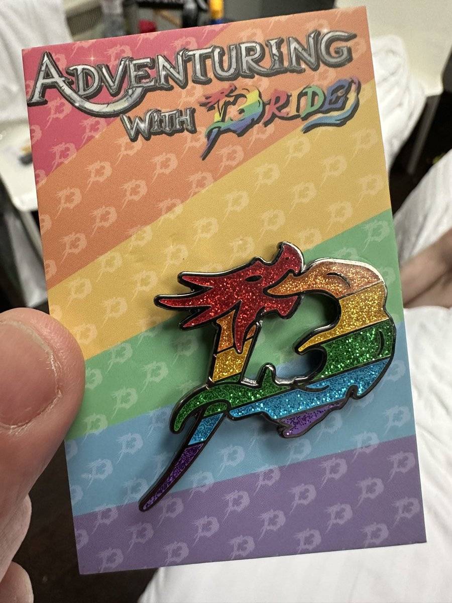 gaysrolldice's tweet photo. Best present from Tony A.K.A @Jackaphobia
#adventuringwithpride #dnd #rollingwiththegays https://t.co/Q1kCBuXfFY