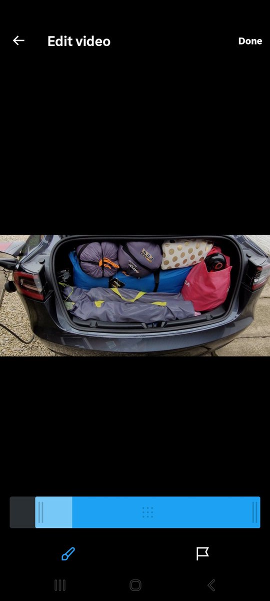 @hngaminguk @DriveOnto @PeugeotUK Wow that's quite alot PM. We looked at the Peugeot before we got our EV ioniq. First EV. Model 3 boot is by far larger even though it's a saloon. We fitted all camping gear in last year for a family of 4 and a dog. And we didn't pack lightly.