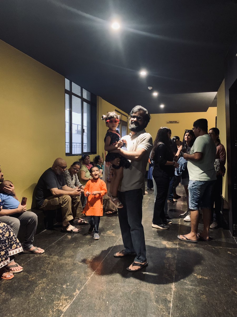 Just watched #Adipurush with entire family. Don’t believe in negativity.

One word review: Amazing 🔥
Ratings: 4.5/5 ⭐️

#AdipurushBlockbuster #TheMightyAdipurush

<a href="/omraut/">Om Raut</a>  <a href="/PrabhasGirlsFC/">PrabhasGirlsFC</a> @ActorPrabha <a href="/PrabhasRaju/">Prabhas FC</a> <a href="/kritisanon/">Kriti Sanon</a>