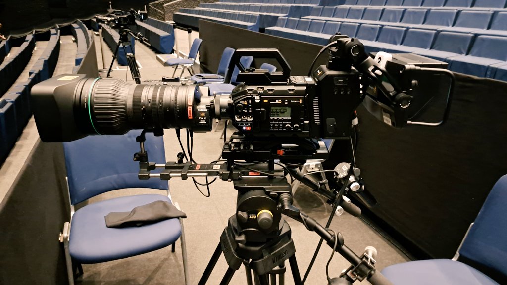 Goingsteadi's tweet image. Ready to shoot in @CineEuropeBCN #multicamera #fujifilm