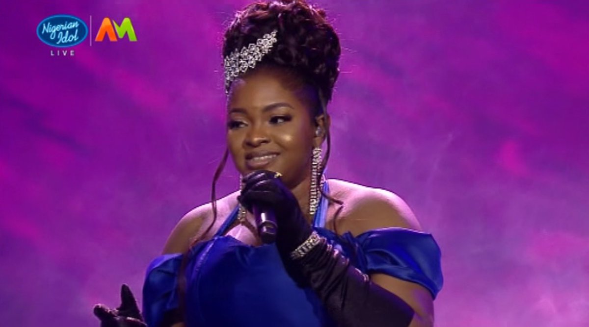 Nigerianidol's tweet image. The power in Goodness' voice was commended by @obiasika while @iamdbanj commended her for her diction. #NigerianIdol 

For more: bit.ly/3L2c1S5