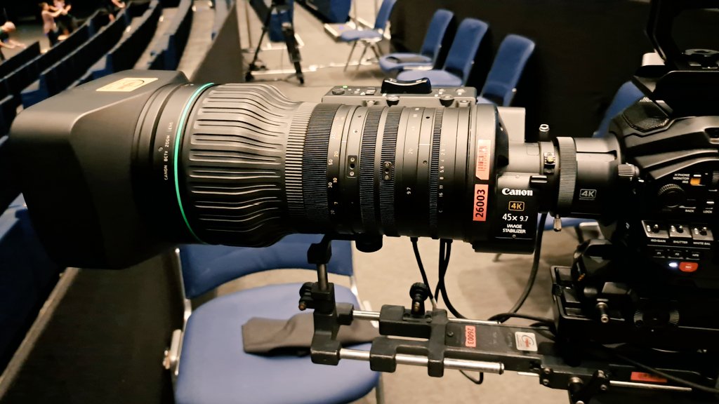 Goingsteadi's tweet image. Ready to shoot in @CineEuropeBCN #multicamera #fujifilm