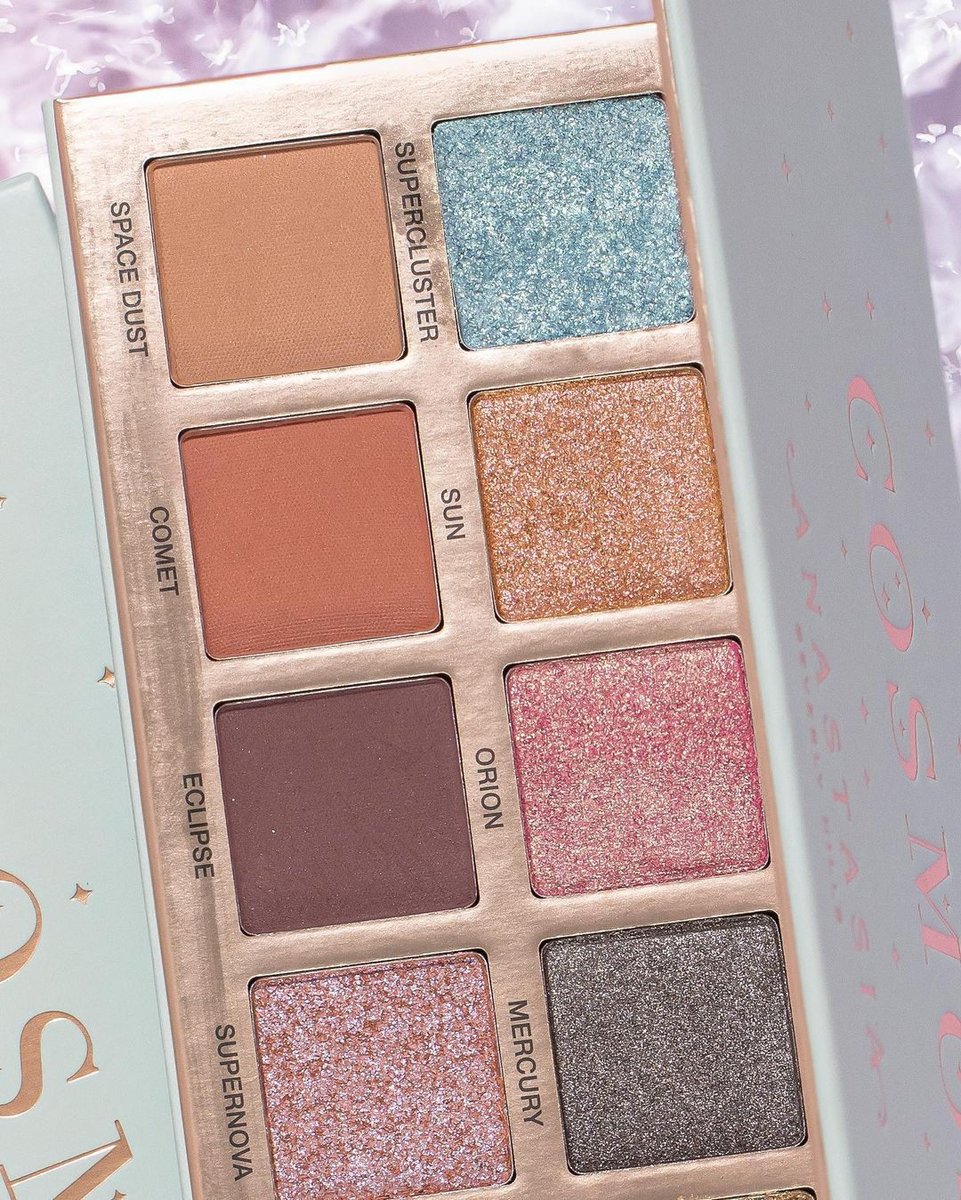 ABHcosmetics's tweet photo. you 👏 can 👏 never 👏 have 👏 too 👏 many 👏 palettes 👏

#ABHCOSMOS is now available online and in-stores at @ultabeauty! 👀

📸: @ silktify https://t.co/jz8Mr2RwsI