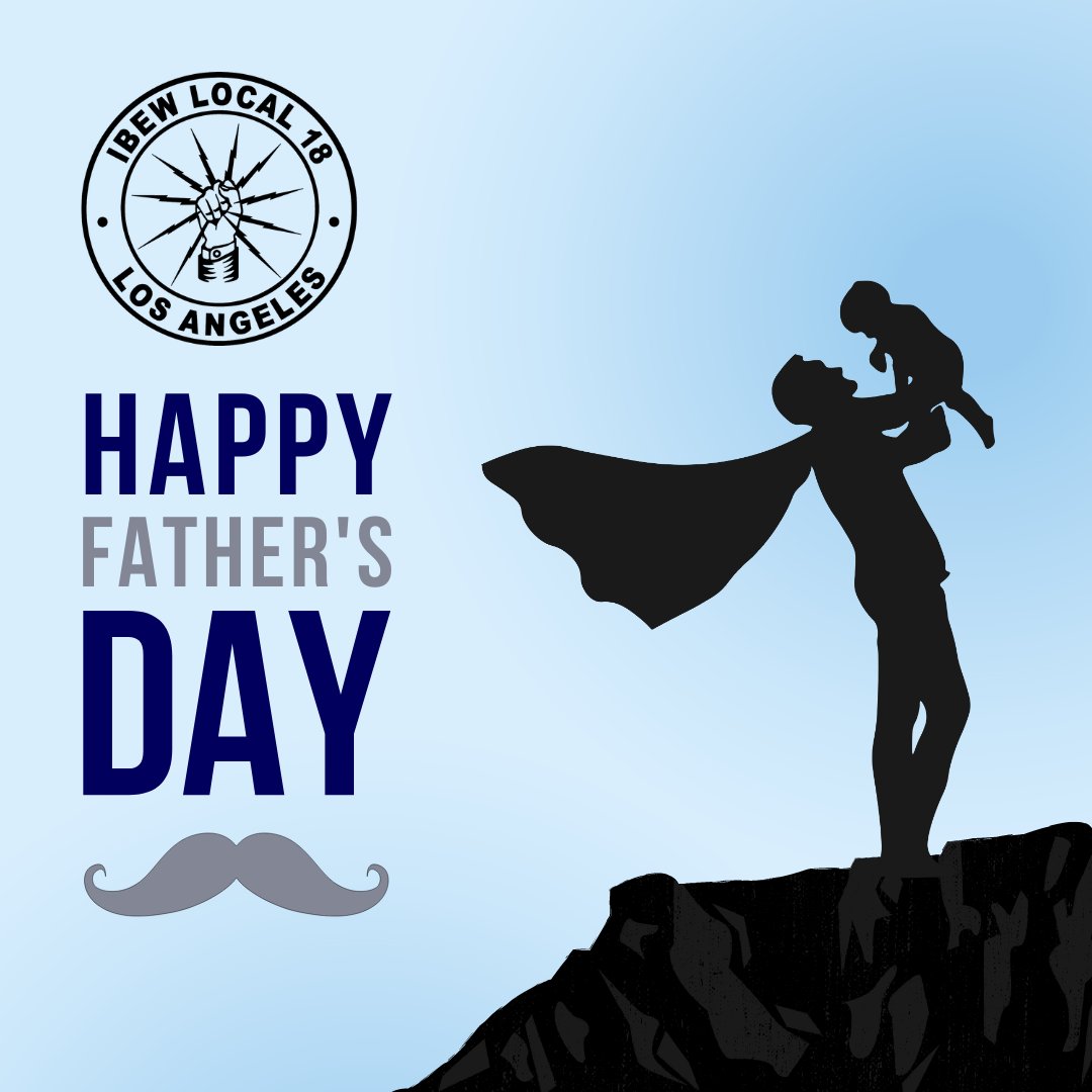 IBEWLocal18's tweet image. Wishing you a Happy Father&apos;s Day! We will continue our &quot;It&apos;s All About the Fathers&quot; posts throughout June. Keep sending them in. #HappyFathersDay #IBEWLocal18