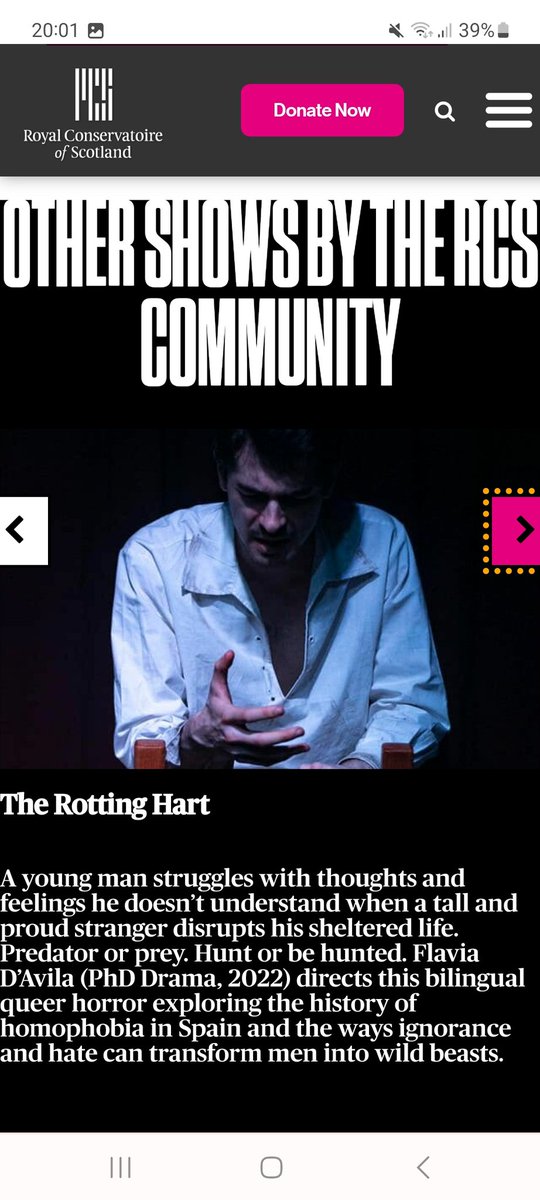 fronteirastl's tweet photo. Thank you @RCStweets for featuring #TheRottingHart on the Alumni at the Fringe page ๐ https://t.co/83o2vkouQf