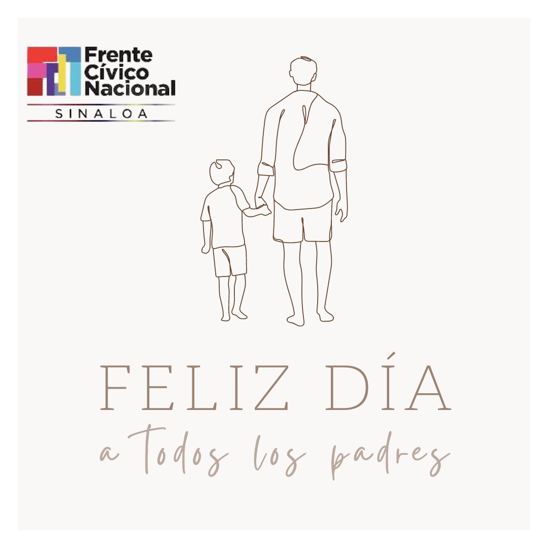 FCNSINOFICIAL's tweet photo. ¡Feliz #DíaDelPadre! Por su dedicación y amor que son inspiración para todos. ¡Gracias por ser los pilares y por su compromiso! 💙🎉👨‍👧‍👦 #PapásDelFrenteCívico #Sinaloa https://t.co/vHz4NB6BNu