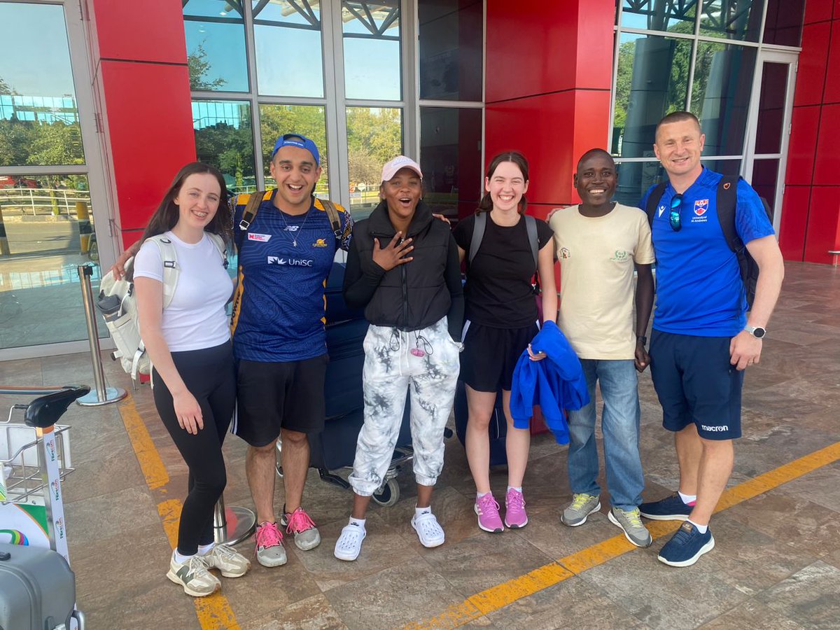 The <a href="/SaintsSport/">Saints Sport</a> squad have arrived in Livingstone 🇿🇲 to work with <a href="/SportInActionZ/">Sport In Action</a>  to support the planning and delivery of sustainable sports and physical activity programnes in schools across Livingstone