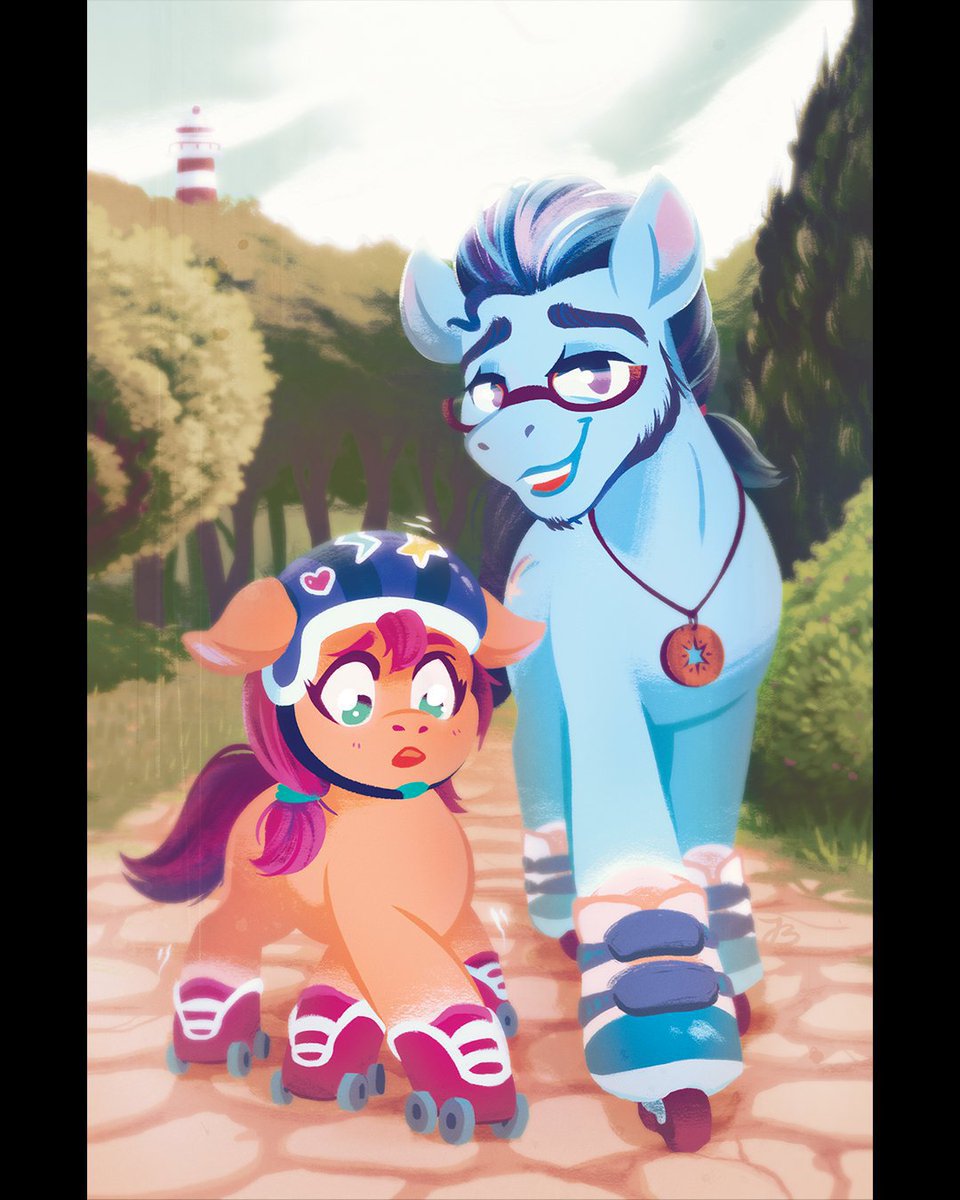 Happy Father's Day! Dads come in many different ways and we appreciate alllll of them! Especially when they are helping out some of our favorite little ponies 😍