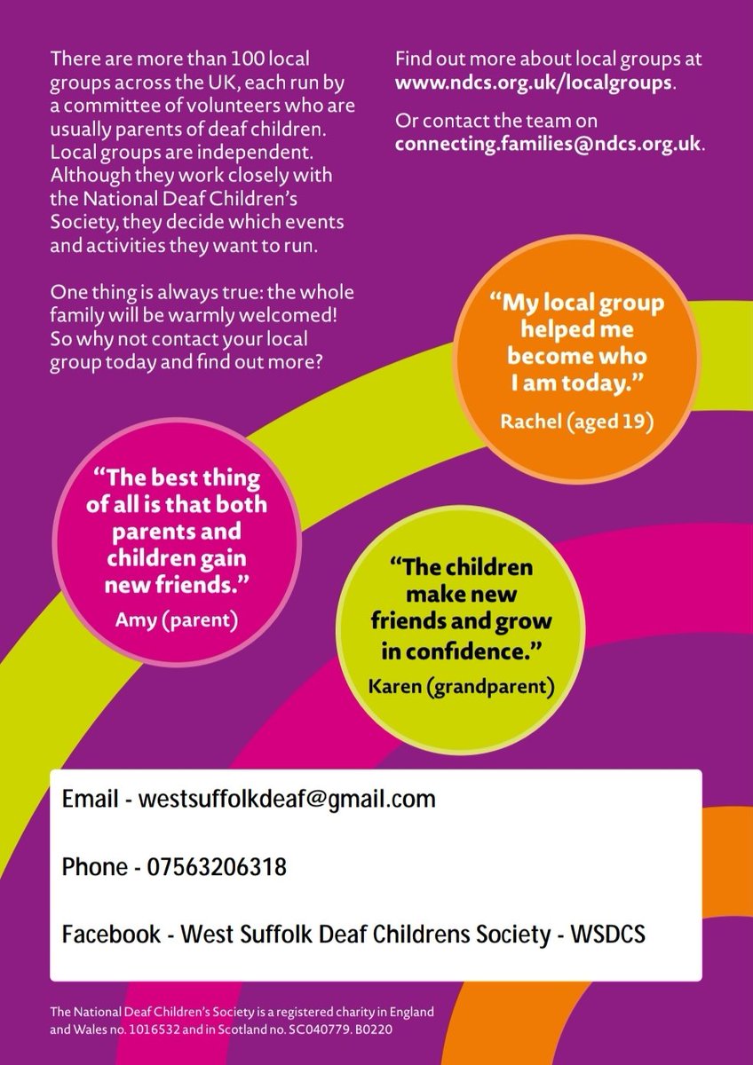 <a href="/BurtonEnd/">Burton End Primary Academy</a> <a href="/CoupalsAcademy/">Coupals Primary Academy</a>
<a href="/PlaceFarmAcad/">Place Farm Primary</a> <a href="/clementsschool/">Clements Primary Academy</a> <a href="/Westfield_PA/">Westfield Primary</a>
<a href="/SamWardAcad/">Samuel Ward Academy</a>
<a href="/CastleManor/">Castle Manor Academy</a>
Please share our leaflet to your pupils so that we can reach families within the Deaf community in West Suffolk 💙💛💙💛
#awareness #deaf #hearingimpaired #support #friendships