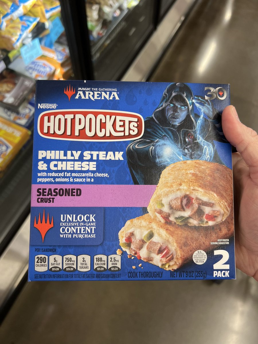 Babe are you ok? You barely touched your Magic The Gathering 30th Anniversary commemorative philly cheesesteak hot pockets with seasoned crust