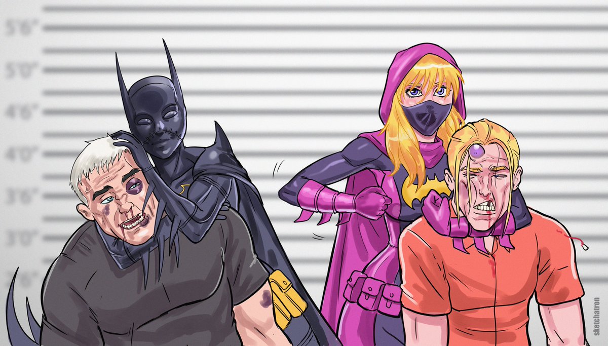 If your relationship with your father or father figure isn't so good, I hope you still have a great day today!
Cass and Steph spent their father's day taking their bio-dads back to prison!
#batgirls #batgirl #stephcass #dccomics #stephaniebrown #cassandracain #fathersday