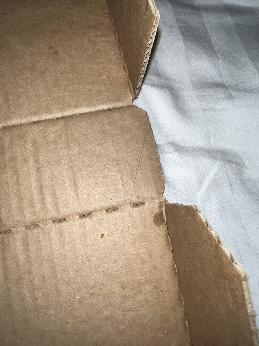 TeddyLWSN's tweet photo. @Dominos_UK give me my money back🤮 https://t.co/DRR2VOcGZ2