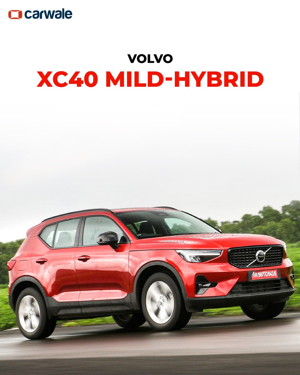 CarWale's tweet image. The #VolvoXC40Recharge is the baby #SUV in the line-up that gets a new #mildhybrid power plant. It retains the quirky design, has a highly practical cabin, and is the most feature-rich of the lot.

Learn more: bit.ly/3PjqD3m

#VolvoIndia #CWPhotos