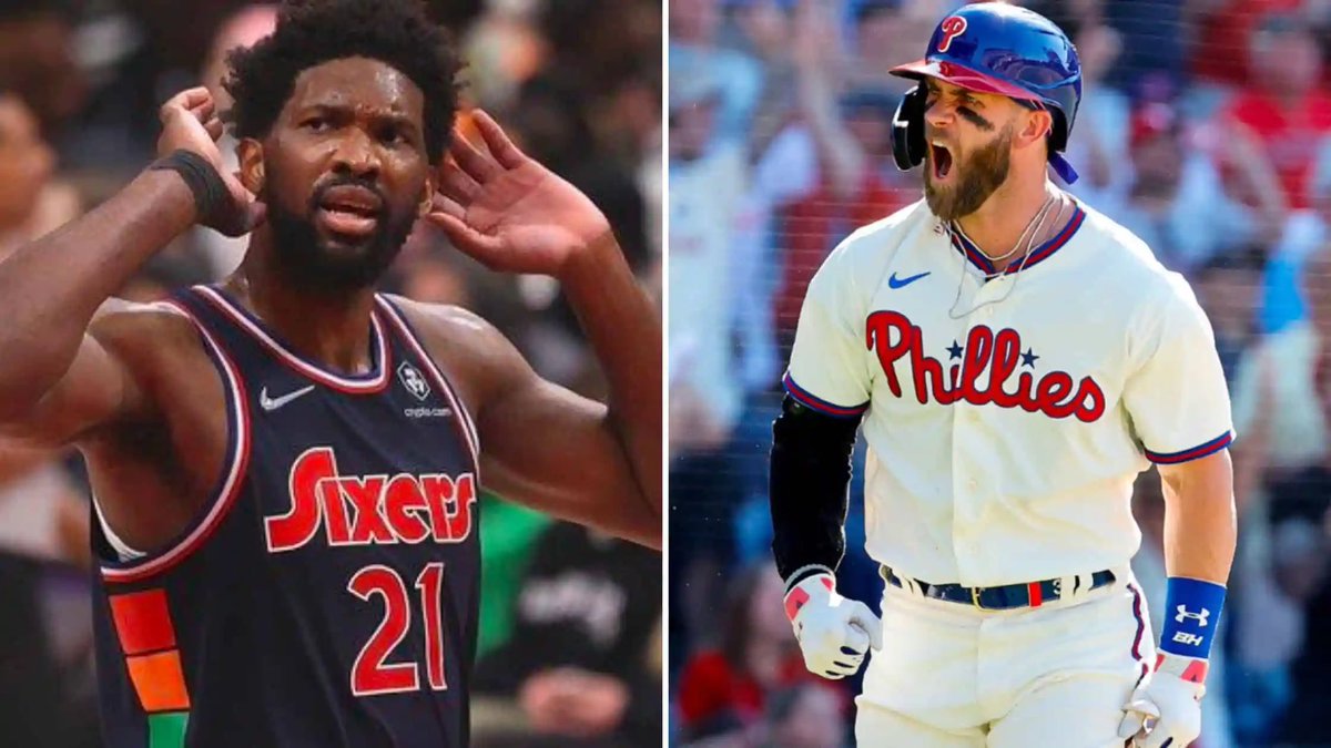 I pray that the basketball gods allow Joel Embiid to have a Bryce Harper level playoff run….