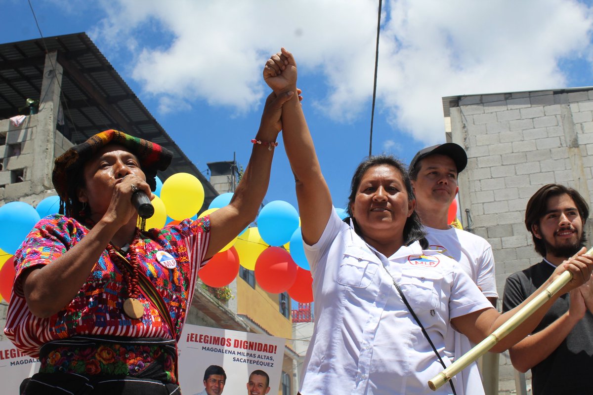 Magdalena Milpas Altas elige dignidad con Axel Velásquez para la alcaldía municipal, Tomas Creelman representará a Sacatepéquez en el congreso y Blanca Ajtún por el listado nacional del MLP.