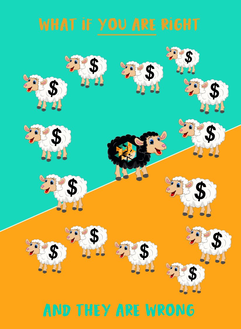 #IOSHIBARMY what if you're right, and they're wrong? Don't be the herd. You only have to make 1 right choice to change your life.