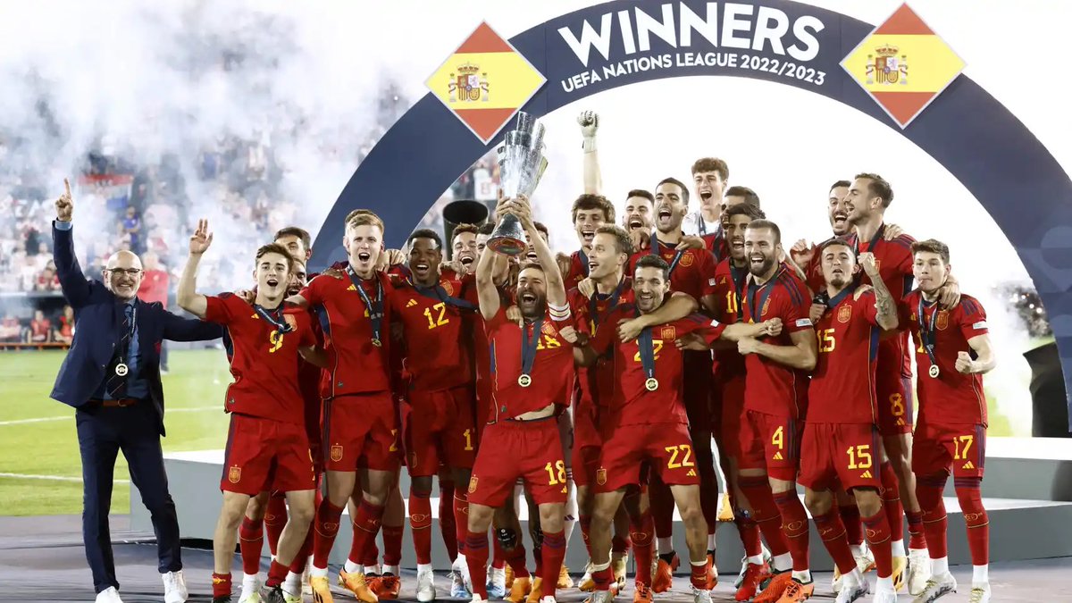 Enhorabuena España <a href="/rfef/">RFEF</a> ! 11 años después otro gran triunfo! Grandes!