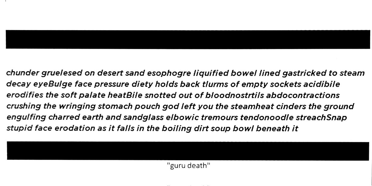 JoeyLaijas's tweet photo. #poem #poetry #gore #nonsense #squick https://t.co/3dqCzx3fUo