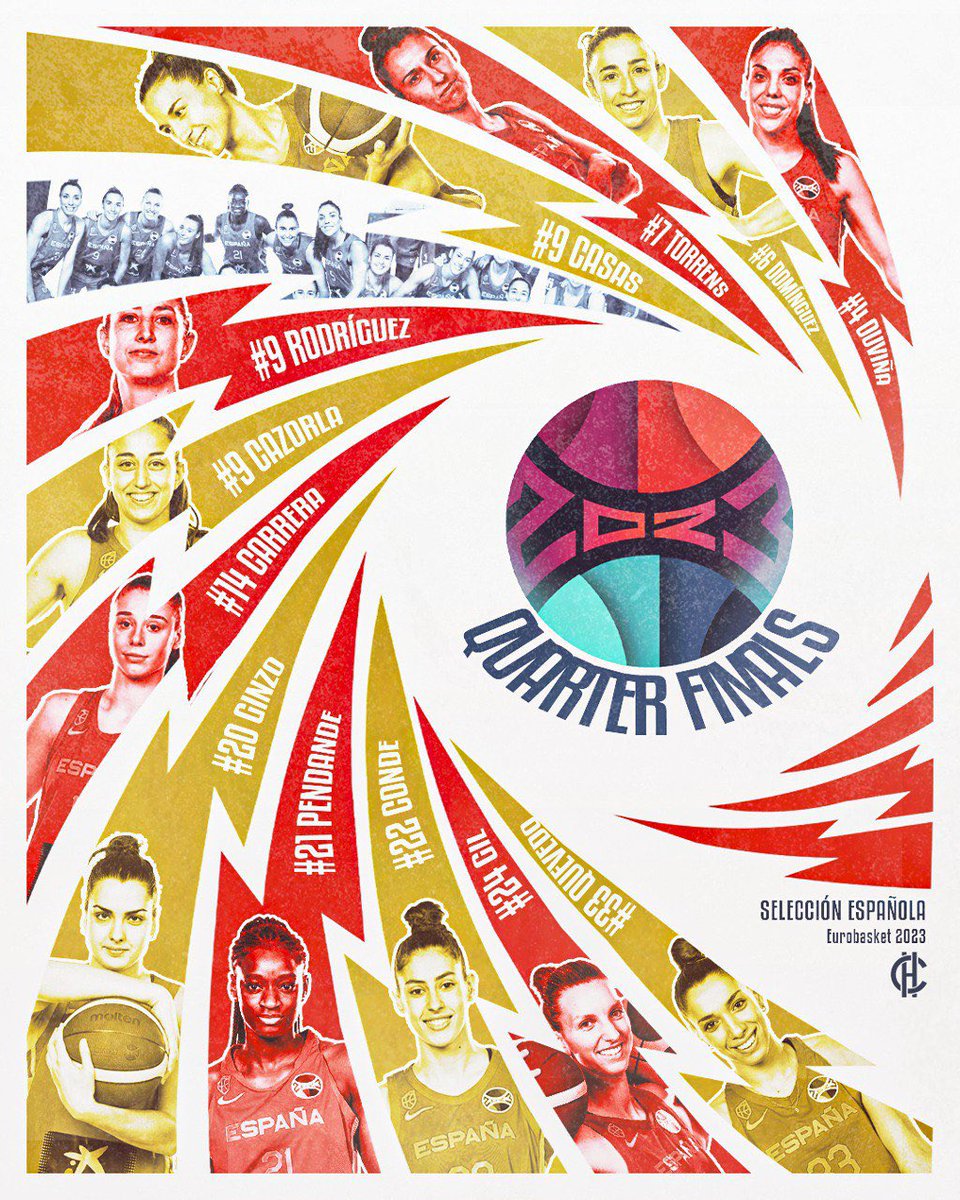 ¡A CUARTOS! 🇪🇸🔥

🎨 instagram.com/p/CtpKf1XLVGb/