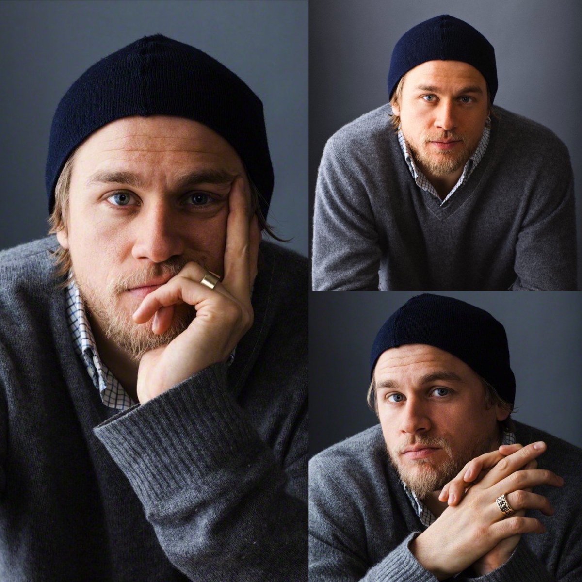 Sunday afternoon with a thoughtful Charlie. Famously wearing his beanie. He takes such grand photos. Would love to know what he was thinking.#charliehunnam#jaxteller#sonsofanarchy#soa#kingarthur#pacificrim#shantaram