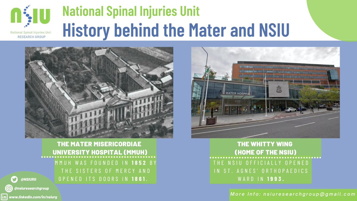 Founded in 1852, the Mater Misericordiae University Hospital was the first hospital open 24 hours to care for critically ill patients. Today, it is one of the largest medical centres in Ireland, committed to education, training, and research as a level 4 teaching hospital 🧵1/4
