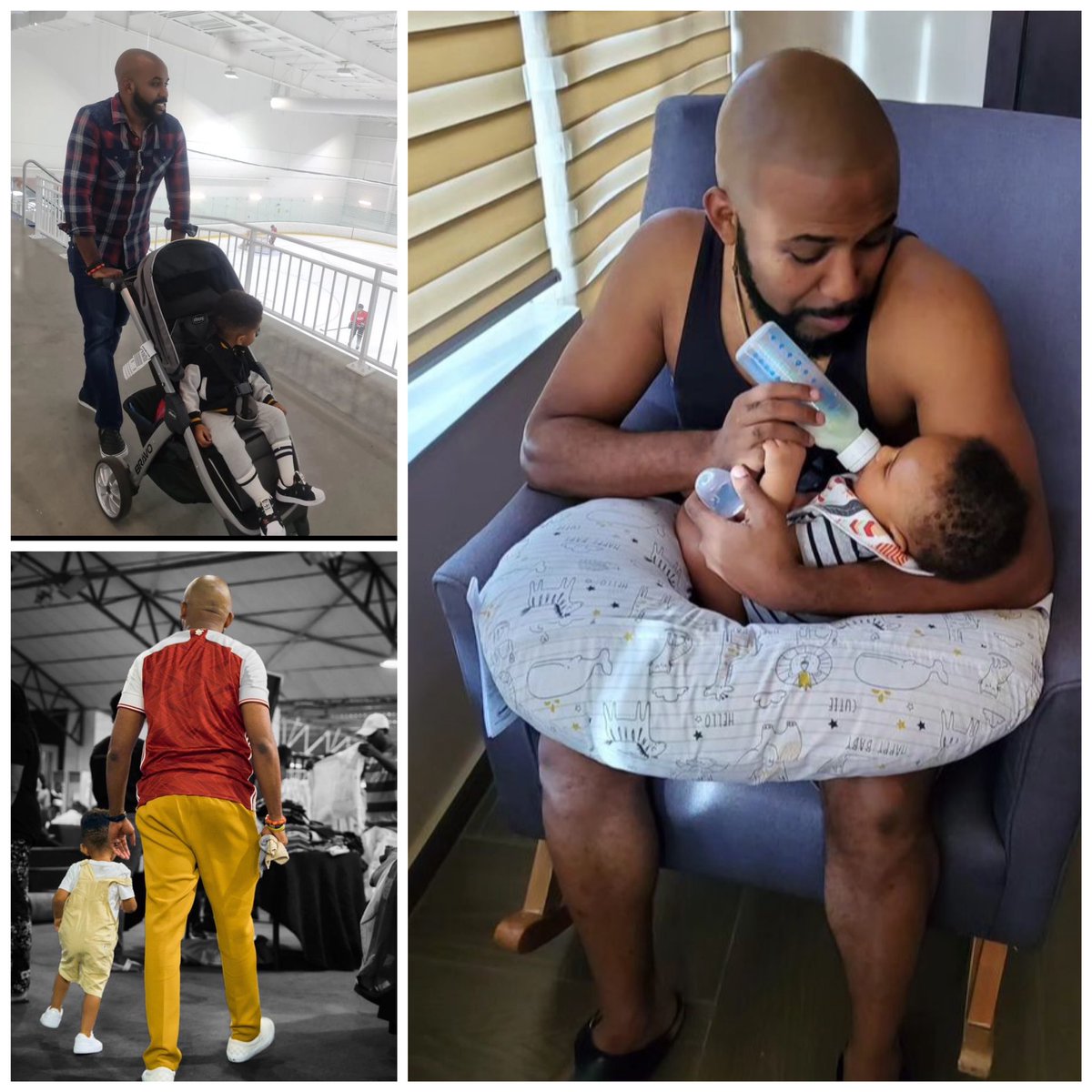 “Being a father is certainly not the easiest job a man can have, but it's absolutely the best one,” Banky W says as he celebrates Father’s Day!

The famous singer and his son make fatherhood look so beautiful ❤️❤️

📸: @theoladayo / bankywellinton (Instagram)

#legitng