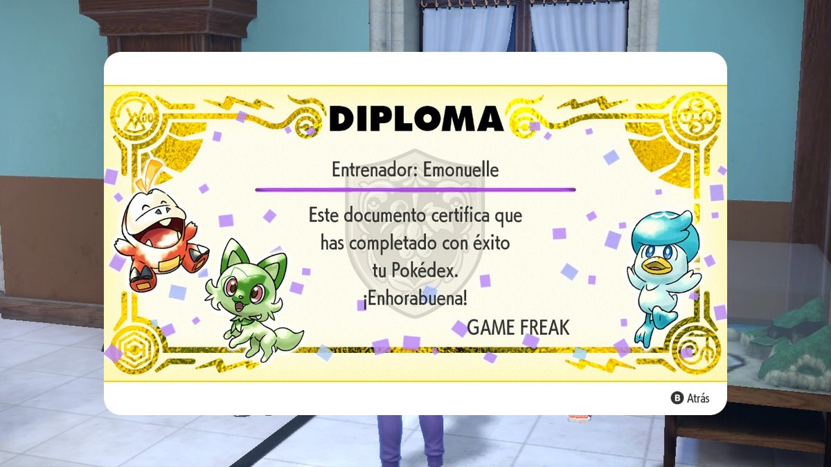 emonuelle1's tweet photo. Despues de mil millones de años... #PokemonScarletViolet #NintendoSwitch https://t.co/XU6lDKFUBL