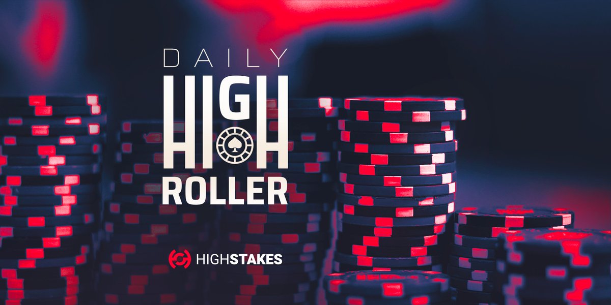 highstakes's tweet photo. 🥳 Daily Highroller is off with a juicy overlay.
💵 Grab that huge Sunday value with non-stop action.
🙏 Best of luck everyone. See you at the final table.
⌛ Get regging & grab those TLBs.
https://t.co/KQQNu0YChP
#Overlay #Overlays #OnlinePoker #Poker #TLB #TLBs #Freerolls https://t.co/IvAPqrBQIr