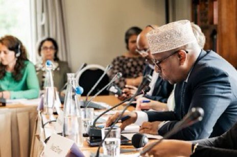 At the #Oslo Forum, Minister of Interior, Federal Affairs and Reconciliation @AhmedMoFiqi participated in a panel discussion about the future of #Somalia following liberation efforts.