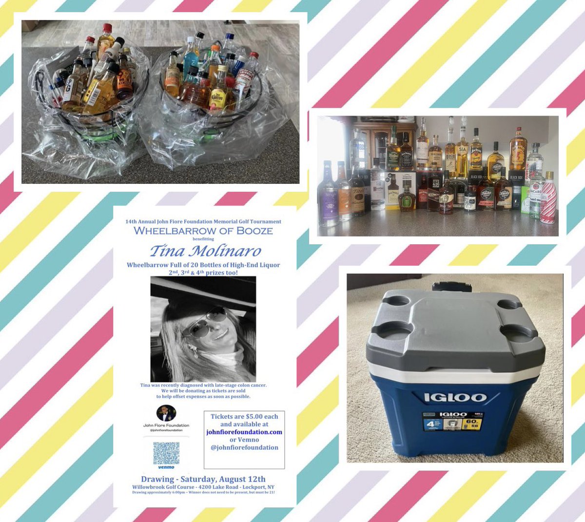 johnfiorefound1's tweet image. #DadChallenge for Father’s Day. I’m asking all Dads to purchase some wheelbarrow of booze raffle tickets. I just got more &amp;amp; I’m sure u could use help stocking your bar. 
Tickets: $5  &amp;amp; ALL of the 💵 go to our beautiful Tina. johnfiorefoundation.com &amp;amp; Venmo @johnfiorefoundation