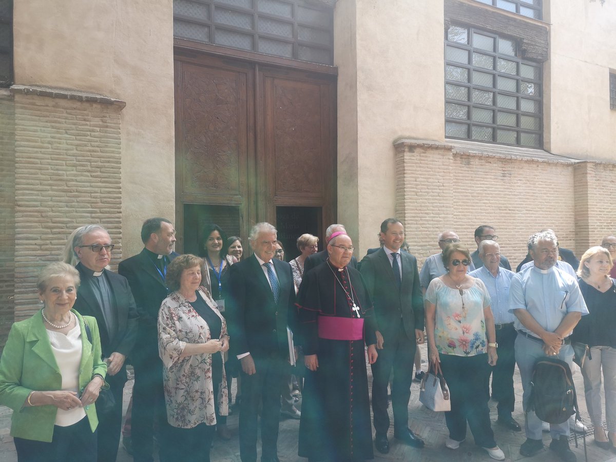 <a href="/SinagogaToledo/">Santa Mª La Blanca</a> fue el escenario de encuentro de amistad entre las comunidades judía y cristiana.