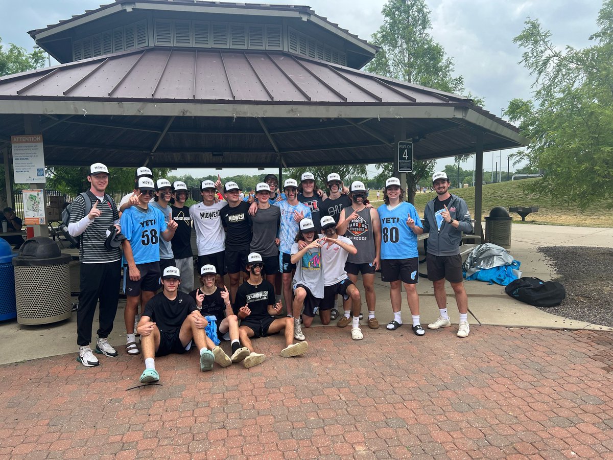 Yeti 2025 Blues are Project Midwest champs! A great weekend including a thrilling OT win in the championship for an overall 5-0 record: what an awesome weekend!