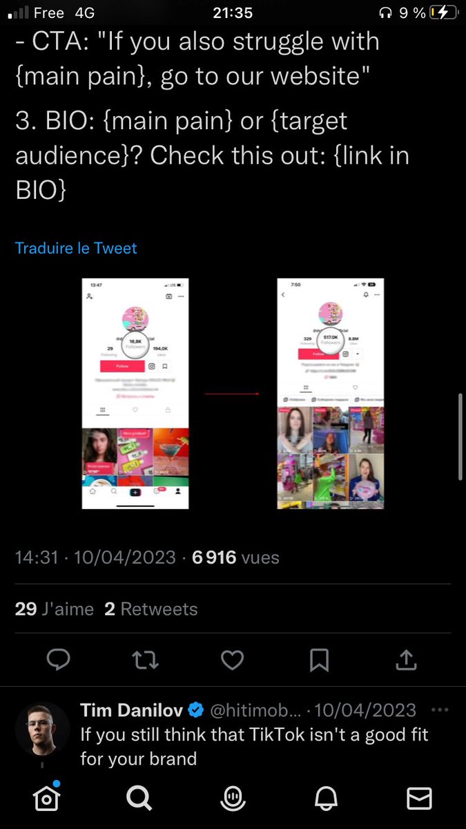 DRPC_'s tweet image. Ferme ta gueule

T’as pas parlé avec un mec qui fait 100k/mois

Parce que ton thread est plagié de A à Z - même les photos

Maintenant sort les screen de tes 3 comptes à 600k pour voir si t’as aussi mentis la-dessus