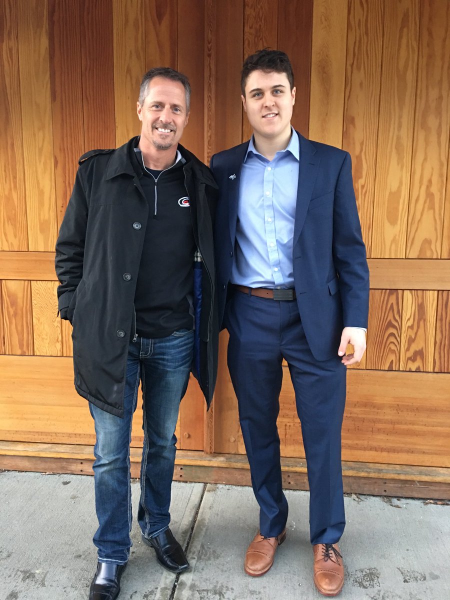 AdamMarcoux's tweet photo. Happy Father’s Day to the best Dad, coach, mentor, and friend ! Cheers to many more years in skates together 🥅🎉🏒⁦@DavidMarcoux⁩ https://t.co/UM488q9RjZ