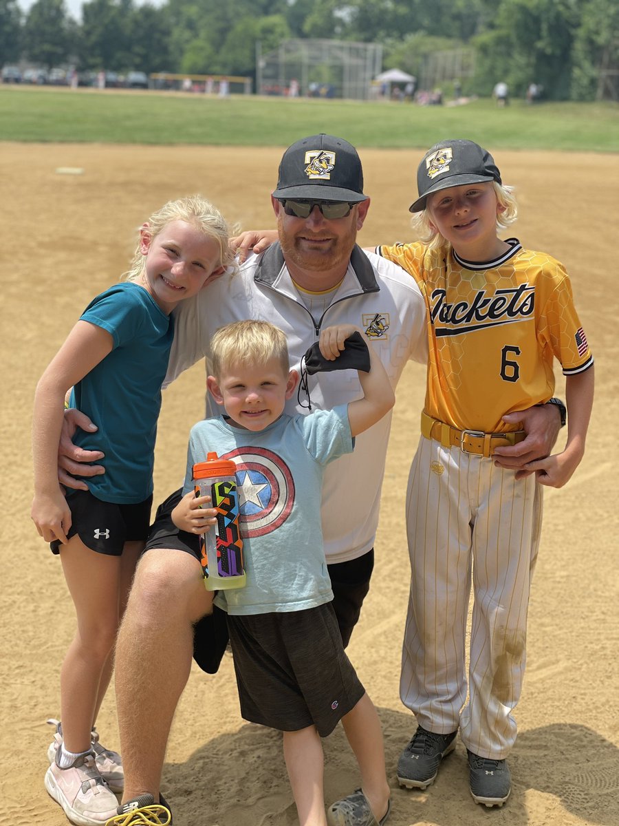 Happy Father’s Day to our main man… <a href="/Coach_Holland/">James Holland</a> spending it on the baseball diamond nothing better… Thank you for your compassion for everyone, patience with the middle one and the leadership you spread to those around you!!! We love you !!