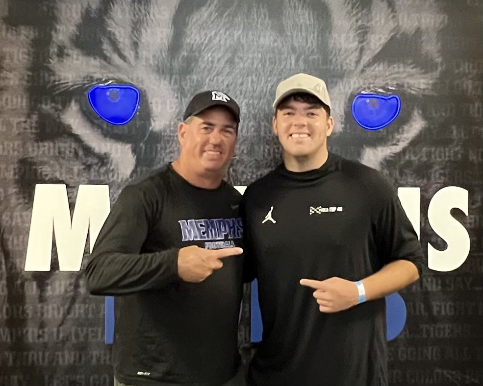 Bobby Engstler (@bobbyengstler) on Twitter photo #AGTG After a great conversation with <a href="/coachwhite_c/">Chris White</a> and <a href="/RSilverfield/">Ryan Silverfield</a> I’m blessed to have received a Full Scholarship offer from The University of Memphis‼️ <a href="/MemphisFB/">Memphis Football</a>
#ALLIN #AGTG After a great conversation with <a href="/coachwhite_c/">Chris White</a> and <a href="/RSilverfield/">Ryan Silverfield</a> I’m blessed to have received a Full Scholarship offer from The University of Memphis‼️ <a href="/MemphisFB/">Memphis Football</a>
#ALLIN