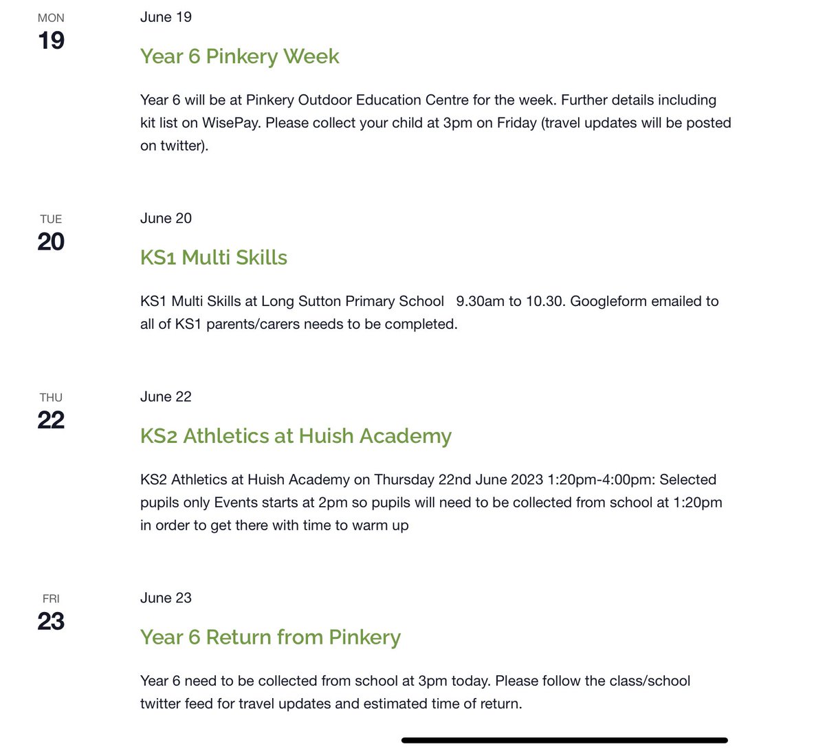 HighHamSchool's tweet image. 📆 week beginning 19/06/2023