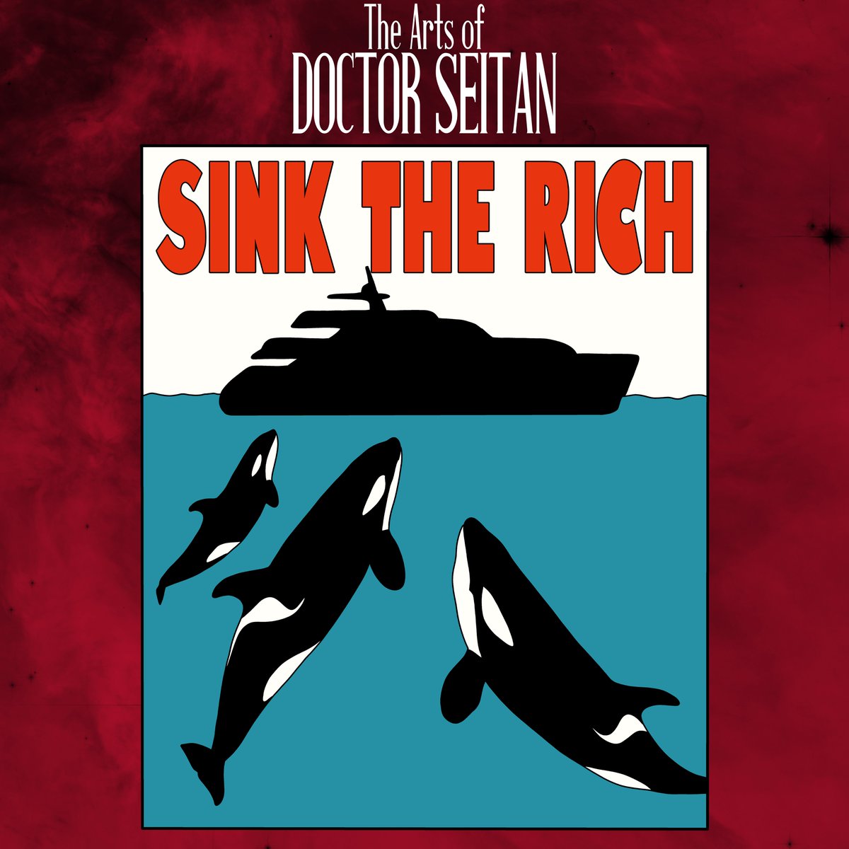 Woke up feeling inspired by the Orcas today. #orcauprising #orcas #sinktherich #anticapitalism #JAWS