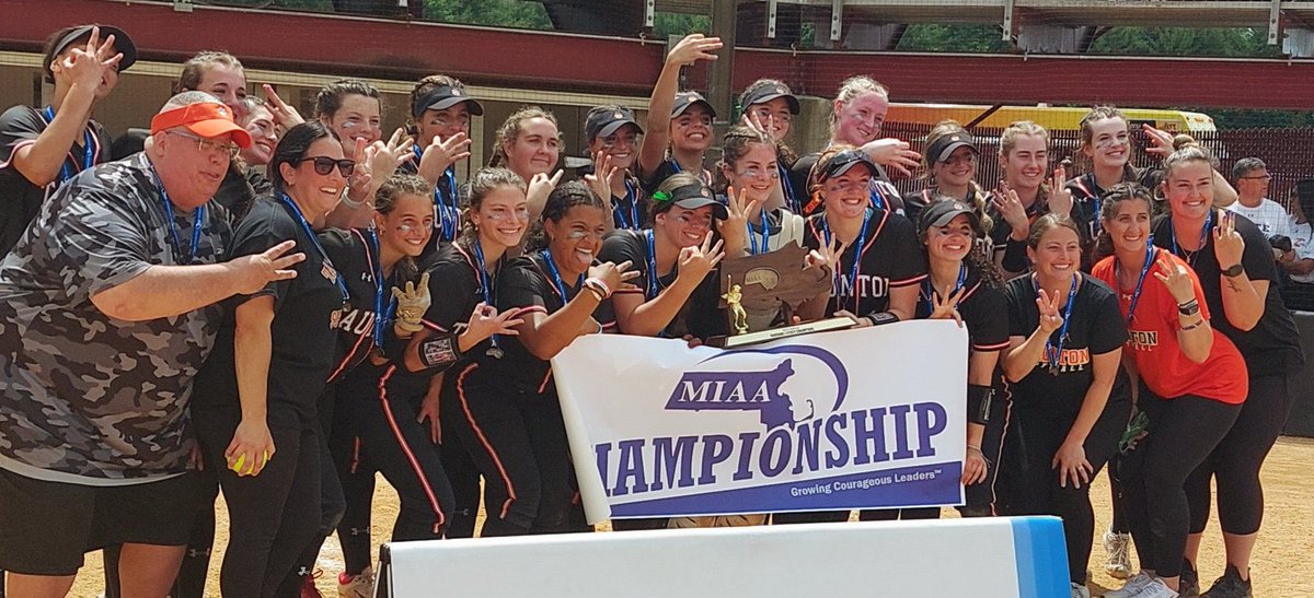 CALL IT A DYNASTY 🐯🥎

<a href="/tauntonsoftball/">THS Softball</a> wins their THIRD STRAIGHT D1 State Championship! We are very proud of you all and commend your coaches for their dedication to success. Congratulations, Tigers! 🎉